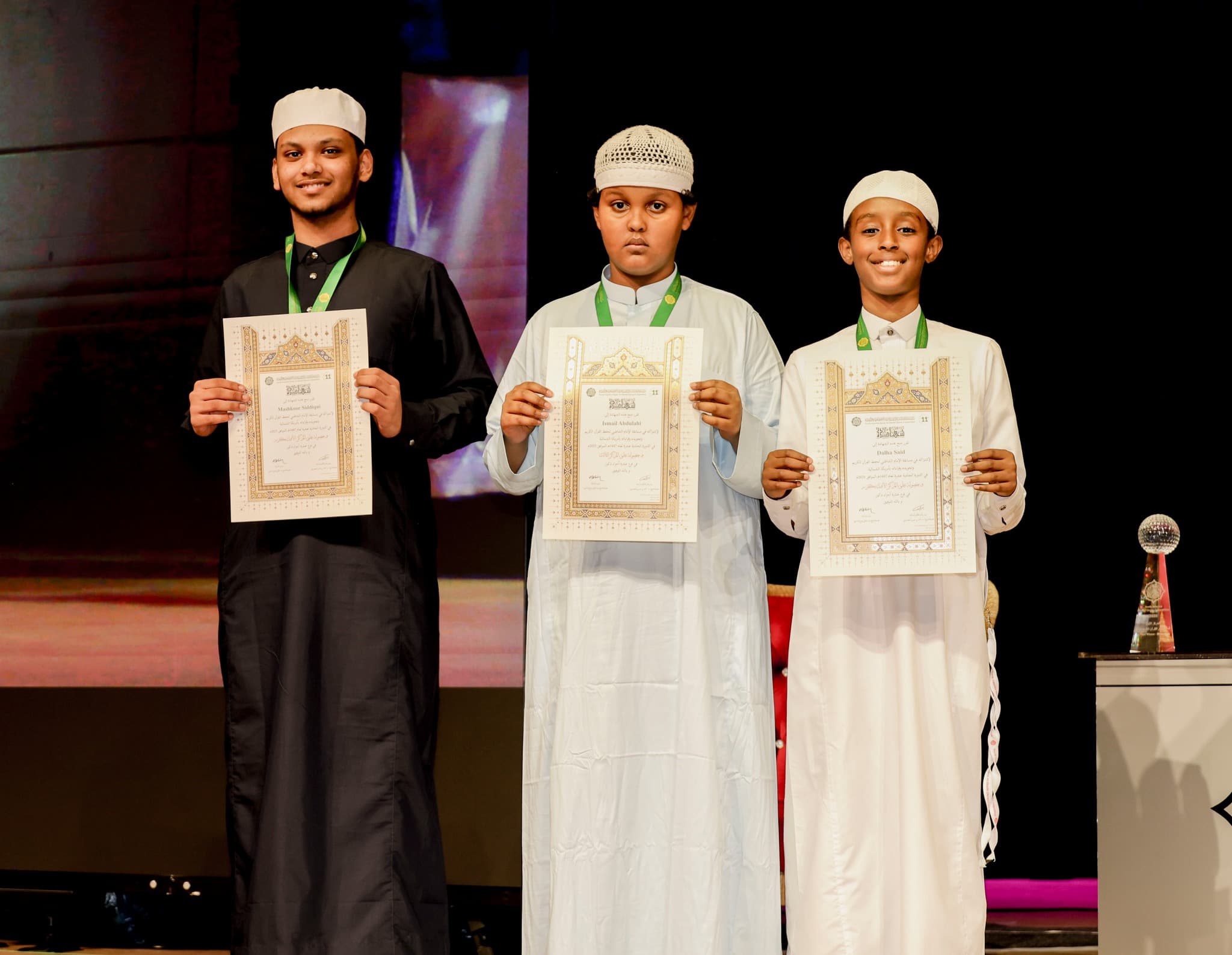 Three Boys Awarded